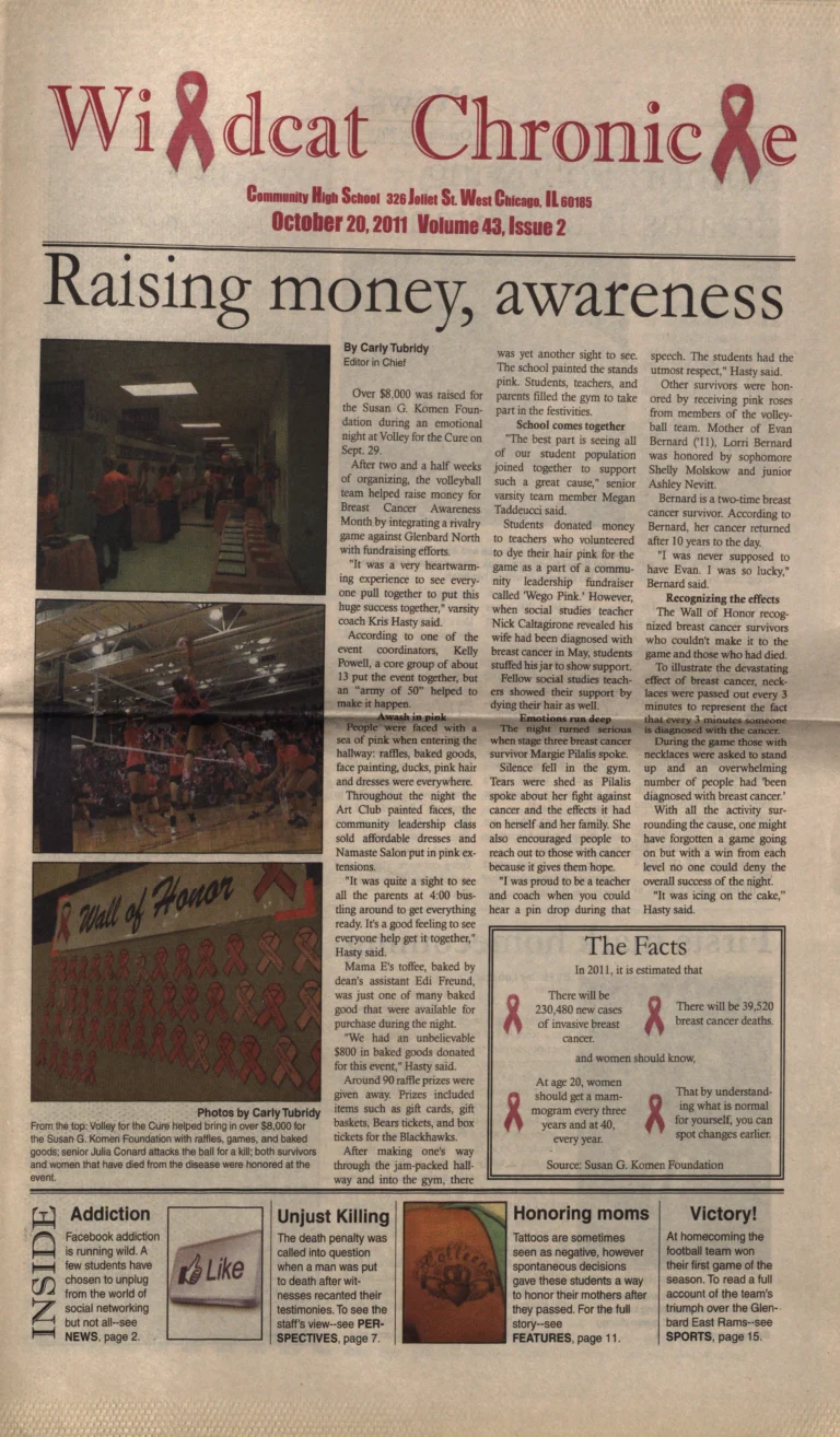 Wildcat Chronicle 2011 10 20, V 43, Issue 2 Missing Pages 11 & 12